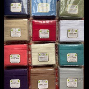 2xQUEEN BAMBOO SHEET SETS